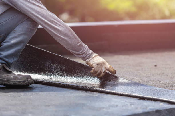 Professional Waterproofing technician working in Goddard, KS